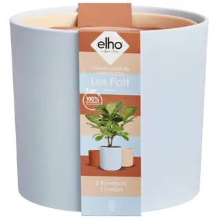 elho Lex Pott Set 14cm Blumentopf - Himmelblau