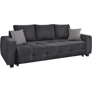 Collection AB Schlafsofa "Bella, B: 241 cm, Liegefl. 142x194 cm", Bettfunktion, Bettkasten & 2 Zierkissen: Federkern,