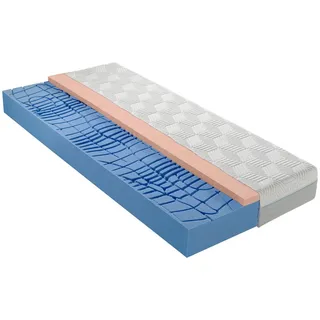 Dieter Knoll Gelschaummatratze , Weiß , Textil , H3 , rechteckig , 140x200 cm , Austria Gütezeichen, Made in Austria, Oeko-Tex® Standard 100, Qualität aus Österreich , Über- und Sondergrößen erhältlich, Bezug abnehmbar/waschbar, für Hausstauballergiker geeignet, für verstellbare Lattenroste geeignet, schadstoffgeprüft, alternative Größen erhältlich, Bezug rundum abnehmbar , Schlafzimmer, Matratzen, Gelmatratzen