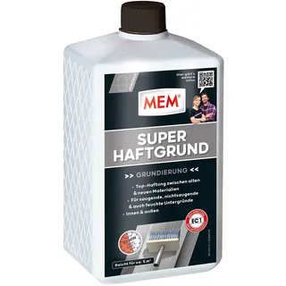 mem Super Haftgrund 1 l Weiß