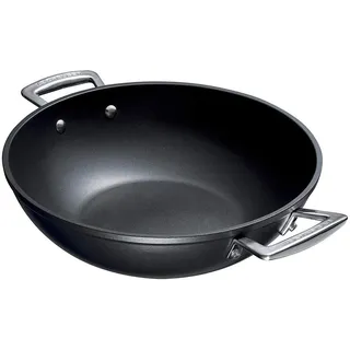 Le Creuset Aluminium-Antihaft Wokpfanne 32 cm