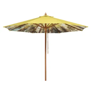 Schneider Schirme Malaga Ø 300 cm Braun