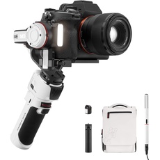ZHIYUN Crane M3 Pro [Official] Gimbal für Kamera und Smartphone, 3-Achsen Stabilisator mit Tasche/Stativ/Mikrofon/Erweiterungsbasis, Stabilizer für Handy/Spiegellose Kamera/Action Cam/Gopro