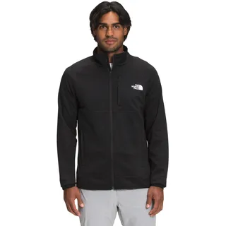 THE NORTH FACE Canyonlands Herren Fleecejacke mit durchgehendem Reißverschluss, TNF Schwarz, XS