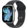 Watch Series 11 GPS+Cellular 46 mm Aluminiumgehäuse Space Grau Sportarmband Schwarz S/M