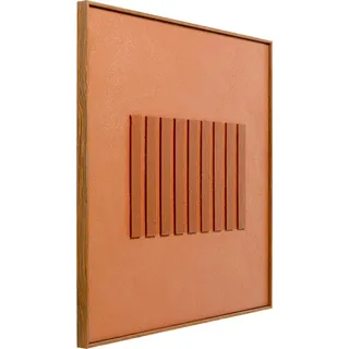 Kare Design "Art Row Braun 100x100cm", 1, farbe bild(er): braun