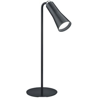 Trio Tischleuchte Maxi Schwarz matt, inkl. 2 Watt LED, Akku, Dimmer