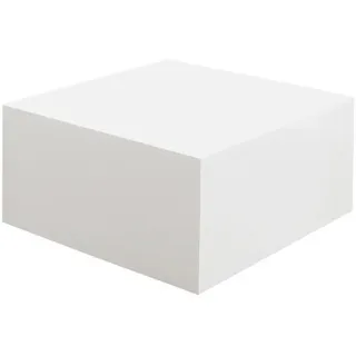 SalesFever Couchtisch Weiß MDF 60 x 30 x 60 cm