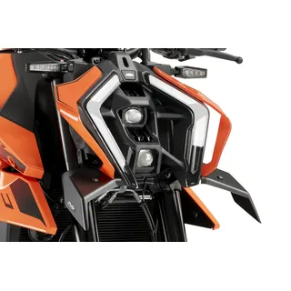 PUIG Winglet Frontspoiler für Motorrad Matt Black