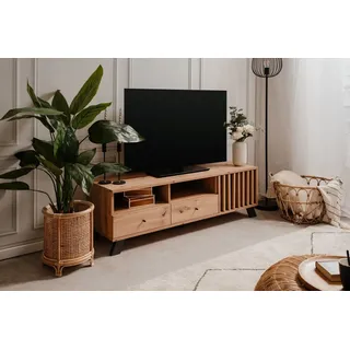 Finori Medan 56A TV-Board 138 x 44 x 40 cm Anthrazit/Holzwerkstoff