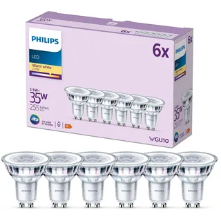 Philips LED Spot 9290012178 3,5 W GU10 warmweiß 6 St.