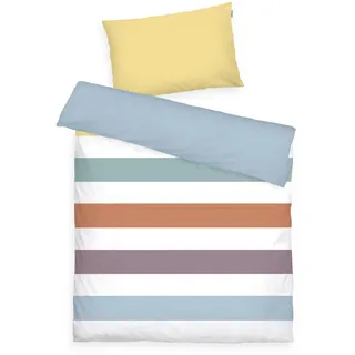 Tom Tailor TWO-TONE SOLID COLORS Baumwolle Mehrfarbig 100 x 135 cm + 40 x 60 cm