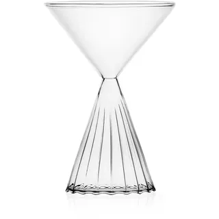 Ichendorf Milano Martini-Glas, Kollektion Tutu, 15 cl, Borosilikatglas, handgefertigt