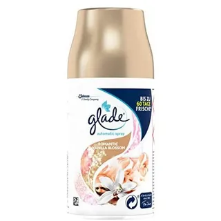 Glade (Brise) Automatic Spray Nachfüller, Raumduft, Romantic Vanilla Blossom, 2er Pack (2 x 269 ml)