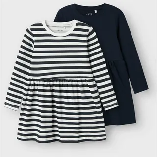 NAME IT Minikleid »NMFVIVIA Dress 2p Noos Packung, 2 Stk. tlg., blau