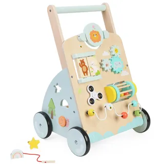 Bayer Chic 2000 - Lauflernwagen aus Holz, bunt, bunt