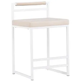 VCM Barhocker Opelika 45 x 41 x 80 cm Beige