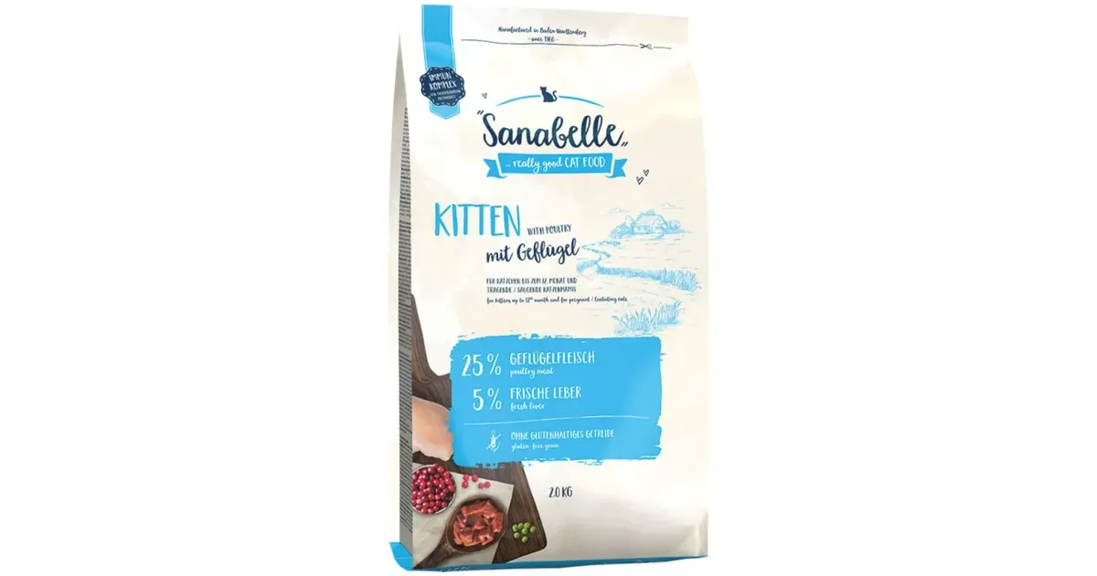 Sanabelle Adult Geflügel - 10 kg Katzen-Trockenfutter