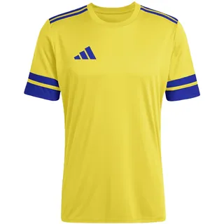 adidas Men's SQUADRA25 Jersey Short Sleeve, Team Yellow/Team royal Blue, S