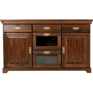 Home affaire Sideboard »Rügen« Kommode aus massiver Kiefer, FSC®, Breite 145 oder 180 cm, braun