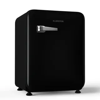 Audrey Evo Mini Retro-Getränkekühlschrank (68 l, 670 mm hoch, Schwarz)