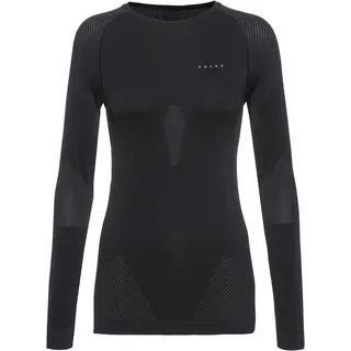 Falke Funktionsunterwäsche Langarmshirt Warm (perfekte Feuchtigkeits-und Temperaturregulierung) schwarz Damen