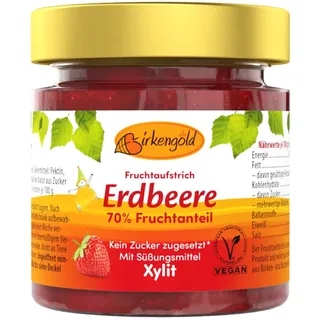 Birkengold Fruchtaufstrich Erdbeere 200 g