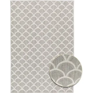 Primaflor Primaflor-Ideen in Textil Teppich »Outdoorteppich RENEW - Arcs« rechteckig 4 mm Höhe Flachgewebe, boho, In- und Outdoor geeignet, Balkon & Terrasse,