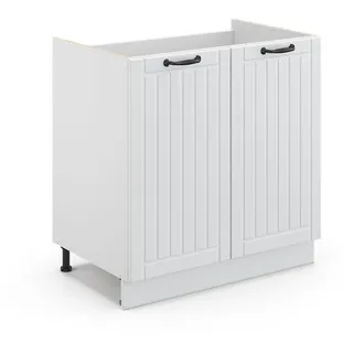 Vicco Waschbeckenunterschrank Fame-Line 80 x 82 cm Weiß