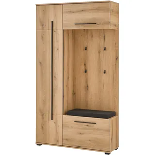 Home Affaire Kompaktgarderobe Cantara Eiche