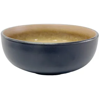 Novel Schüssel , Braun , Keramik , Farbverlauf , rund , Lfgb, Handmade Quality , lebensmittelecht , Geschirr, Schalen & Schüsseln, Keramikschalen