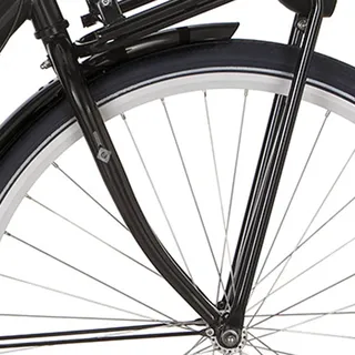 Cortina Fork Milo H schwarz - Schwarz