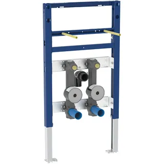 Geberit Duofix Element für den Waschtisch, 82-98cm, 2 Wasserzählerstrecken, UP-Kugelhahn u. Anschluss-T-Stück, 111.028.00.2