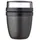 Frischhaltedose rund schwarz 9,1 cm 0,12 l