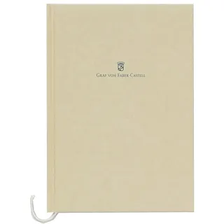 Graf von Faber-Castell Notizbuch Leinen A4 Goldbraun