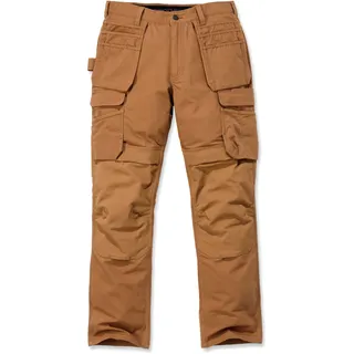 Carhartt Full Multi Pocket, Cargohose - Braun - W42/L32