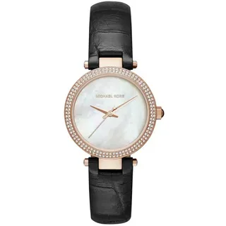 Michael Kors Damen Uhr Armbanduhr MINI PARKER Leder MK2591