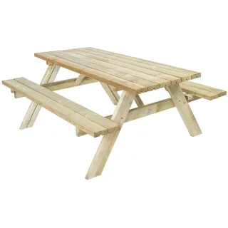 Axi Picknicktisch 6-tlg. Beige