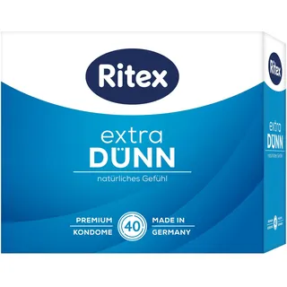Ritex extra dünn* natürliches Gefühl Kondome 40 St transparent
