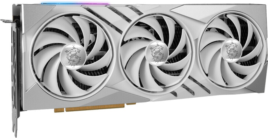 Bild von GeForce RTX 4060 Ti Gaming X Slim White 16G, 16GB GDDR6, HDMI, 3x DP