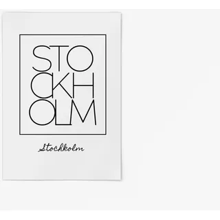 Cool Factory | A3 Boho Style Poster | 250 gr. Papier | Gemälde für Wohn- und Schlafzimmer | große Auswahl an Motiven | minimalistisches Poster | perfekte Geschenkidee