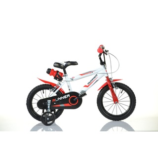 SCH Junge Bicycle Runner kinderfahrrad, Rot, 14