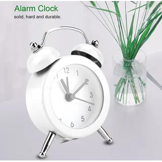 Metallwecker, Mini-Digitalwecker, Wecker mit Batterie, exquisiter Digitalwecker, tragbarer Wecker für Studenten