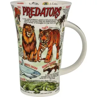 Becher Glencoe, "Predators" - Weiß