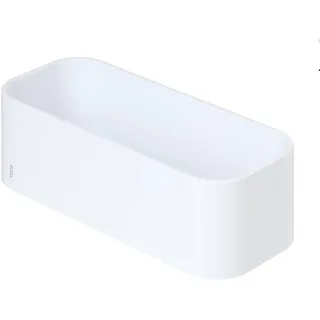 Tiger 2-Store Ablage, als Duschkorb oder Wandregal zu verwenden, Kunststoff, Farbe: Weiß, zum Schrauben oder Kleben