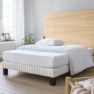 Essix Home Collection Matratzenschoner, Molton, 200 x 200 cm