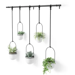 Umbra Triflora 5 Komplettset 18,4 x 94,6 x 137,8 cm Schwarz/Weiß