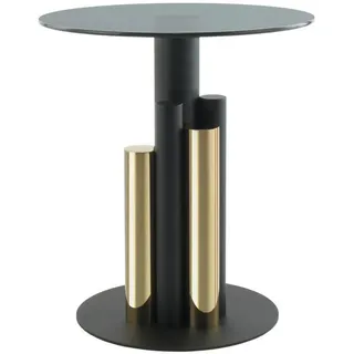 Kayoom Beistelltisch Grau, Goldfarben