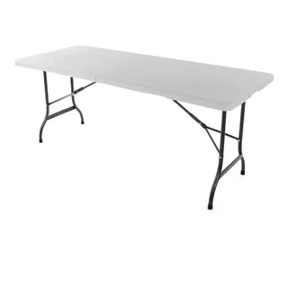 VCM Klapptisch 180 x 0 x 75 cm Weiß