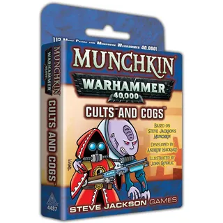 Steve Jackson Games 4487 - Munchkin Warhammer 40k: Cults & Cogs